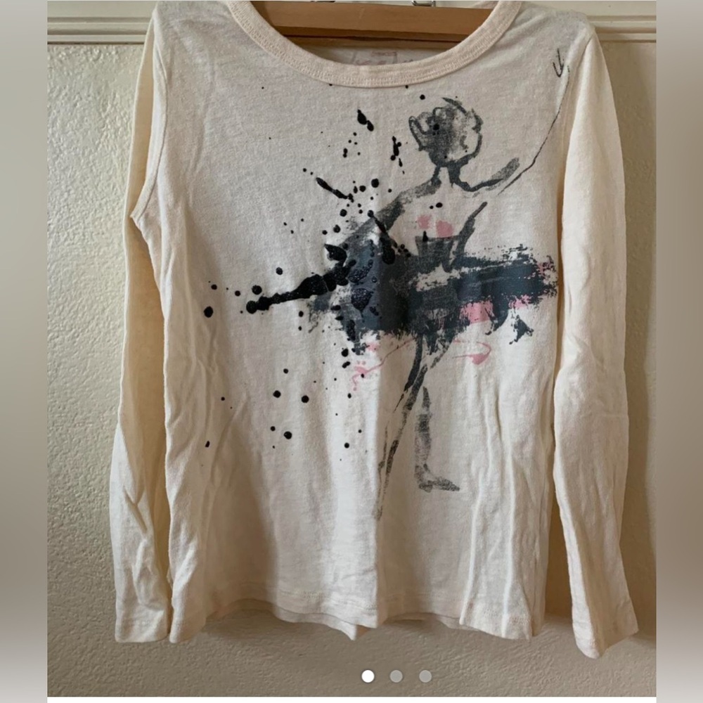 JCREW KIDS BALLET LONGSLEEVE